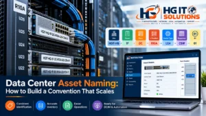 Data center asset naming convention for scalable infrastructure management