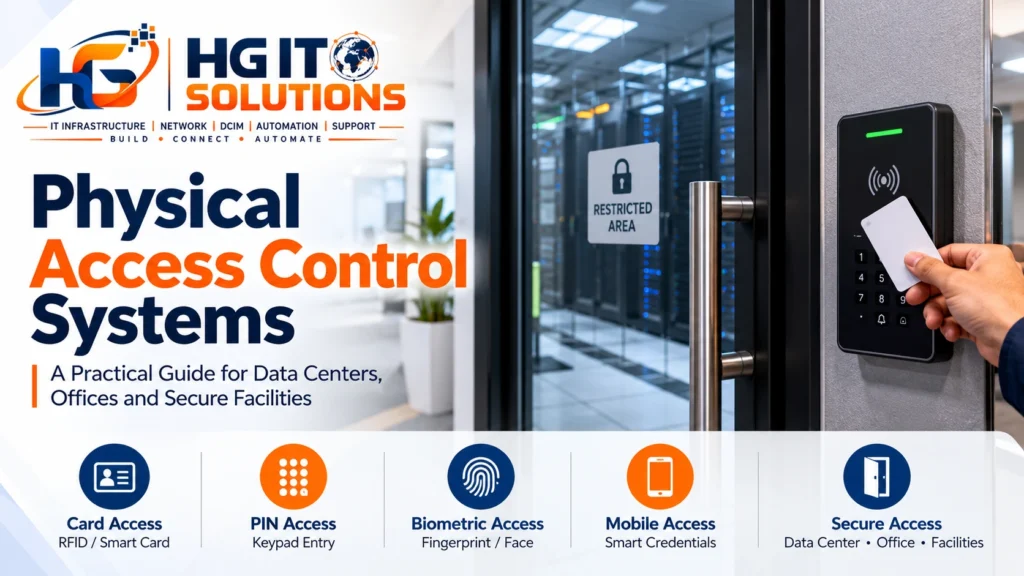 Physical access control systems for data centers offices and secure facilities
