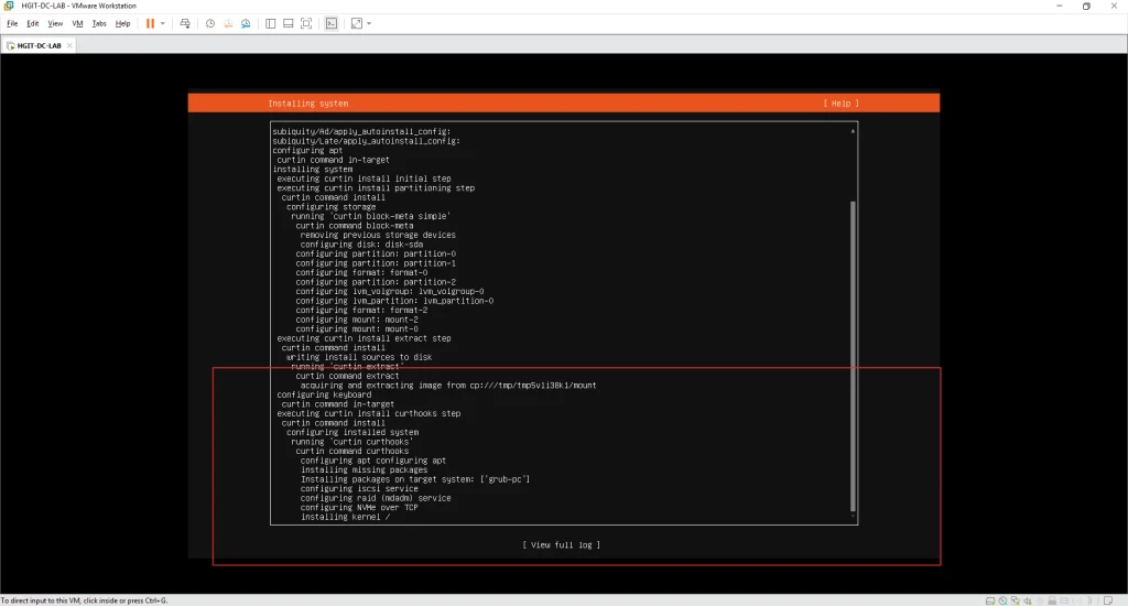 ubuntu-server-24-04-vmware-installation-progress-hgit